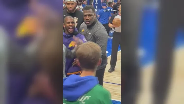 Chris Paul, Phoenix Suns, Point Guard, Mother's Day, Incident, Wife, Robin, Mother, Jada, Game 4, Western Conference semifinals, Dallas Mavericks, Fan, Assault