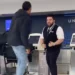 United Airlines, Worker, Fired, Brawl, Ex, NFL Player, Brendan Langley, Viral, Video, Newark International Airport, Canadian Football League, Stampeders, Port Authority.