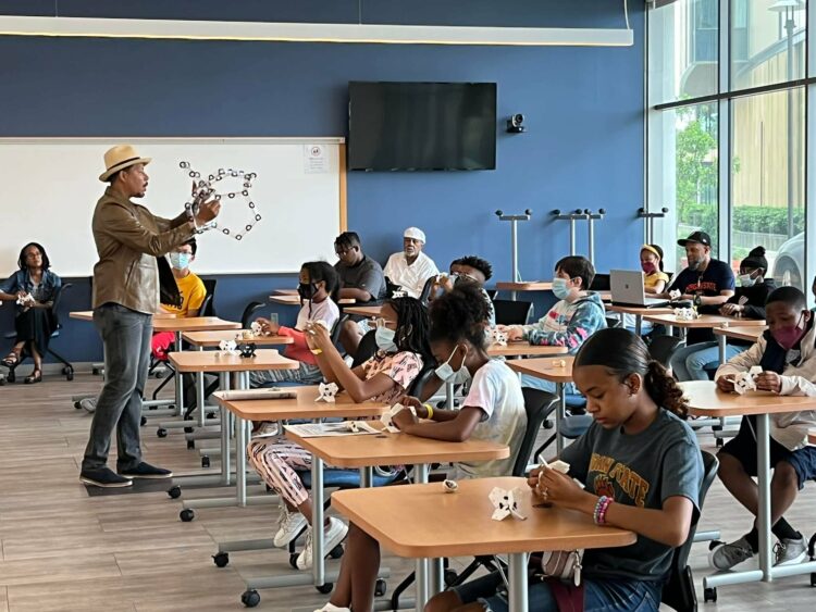 Actor, Terrence Howard, A Day of Conversations w/ Terrence Dashon Howard, Morgan State University, Institute for Urban Research, Children, Attendees, STEAM, Careers, Dr. Jeffrey Menzise.