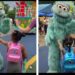 Sesame Place Philadelphia, mother, video, girls, daughters, Rosita, character, video, viral