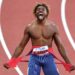 U.S. sweep, track, Olympic, record, 200-meter, Michael Johnson, Noah Lyles