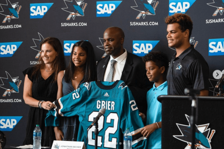 Mike Grier former Black NHL player San Jose Sharks history first general manager ice hockey