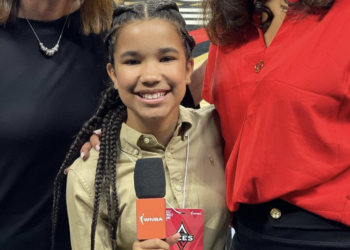 Pepper Persley journalist New York City WNBA sideline reporter