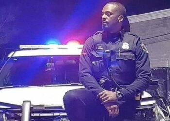 Detroit Police, officer, Loren Courts, Amanda Hudgens, Ehmani Mack Davis, Kristine Courts, gunman, wife, widow