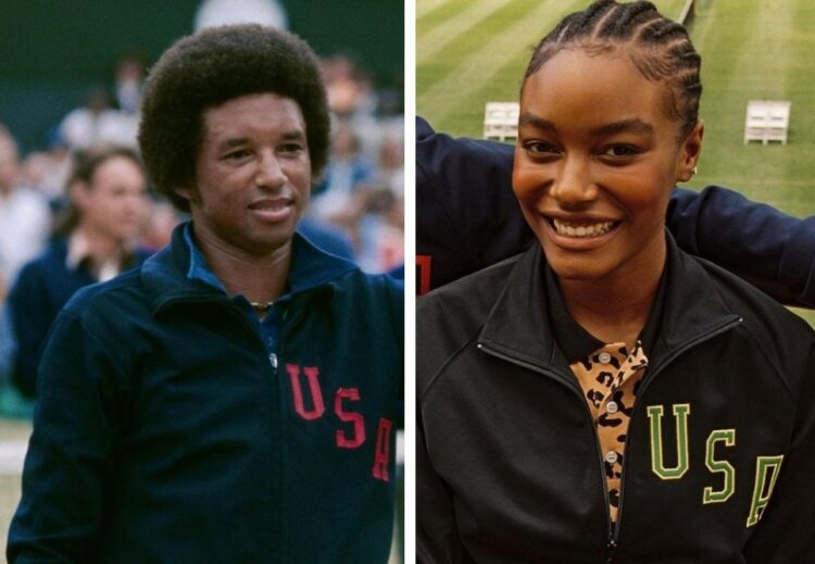 Arthur Ashe, Black, tennis player, man, Wimbledon, Jack Carlson, Rowing Blazer, Karl-Raphael Blanchard, Jeanne Moutoussamy-Ashe, champion, tennis, fashion, brand, Black, community