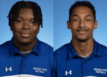 football players Caleb VanHooser Christian Eubanks Indiana State University single-vehicle car crash