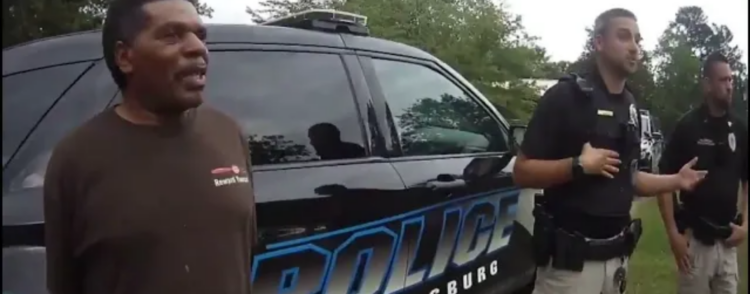 Michael Jennings, arrest, Childersburg, officer, police, Alabama, pastor, identification, obstruction, charge