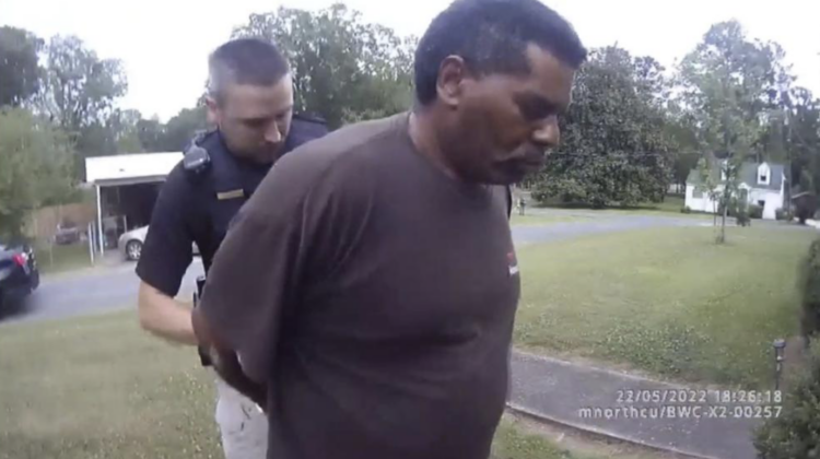 Black Alabama pastor Michael Jennings lawsuit police neighbor's flowers