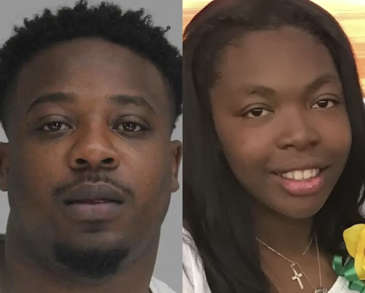 agitated man Cameron Hogg Dallas woman Asia Womack beat local basketball game