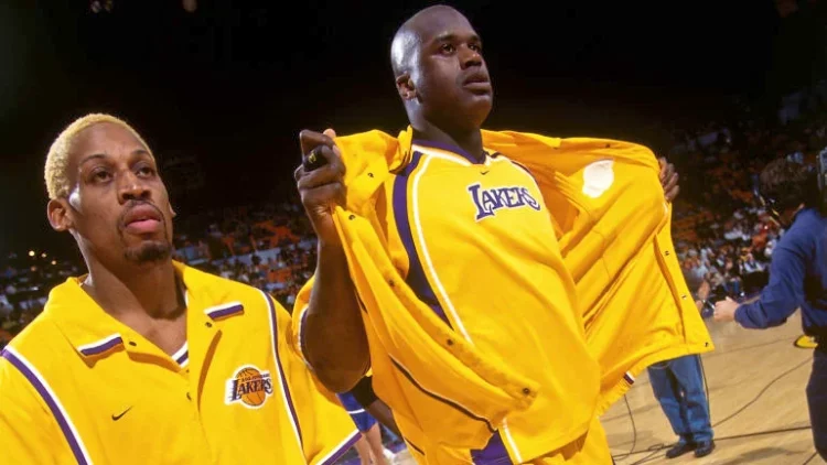 legendary NBA star Dennis Rodman Shaq more famous now-sports analyst