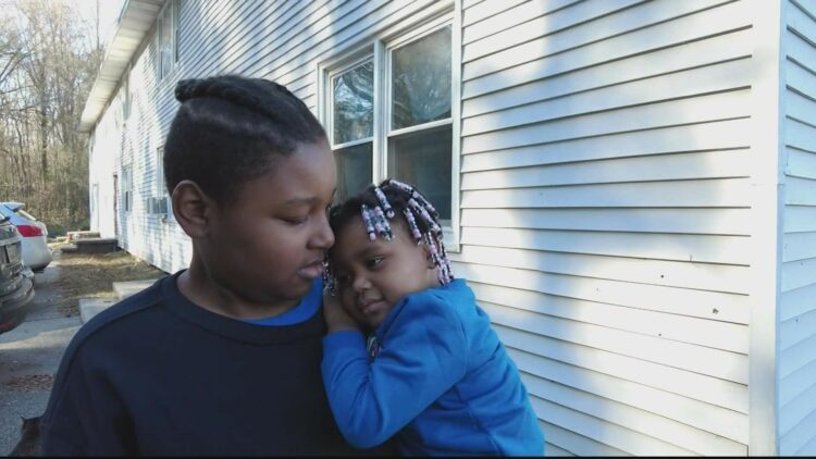 Maryland 11-year-old Laprentis Doughty apartment two-year-old sister risk life