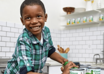 popular American food company Green Giant viral 'Corn Kid' Tariq Thanksgiving partnership