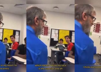 ethnocentric Texas teacher backlash whites superior