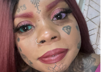 Anaya Peterson, tattoos, eyeballs, eyes, eye,