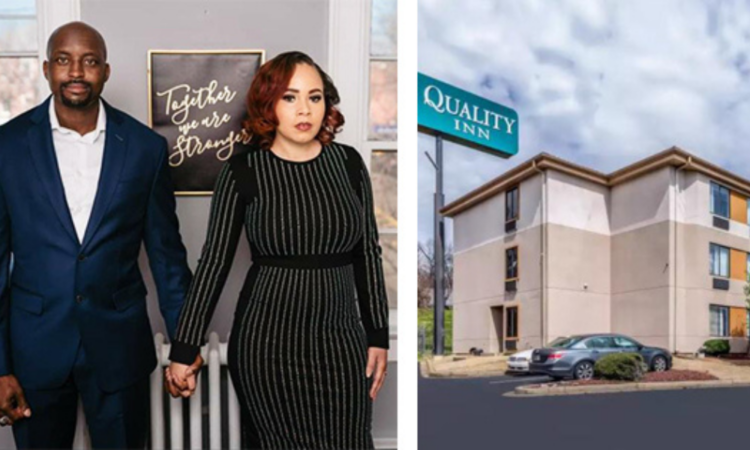 Tennessee, Memphis, Black, owners, Quality Inn, hotel, Norland, Amina, James, wife