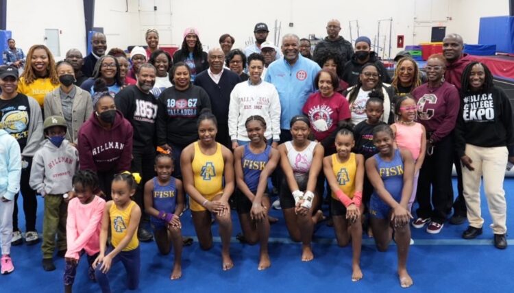 gymnastics, team, gymnsts, HBCU, school, BGDG, Brown Girls Do Gymnastics, Fisk University, Talladega College