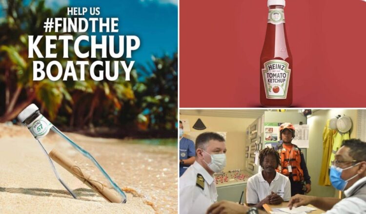 Dominica, Colombian Navy, sea, boat, ketchup, seasoning packets, Heinz, company, Elvis Francois