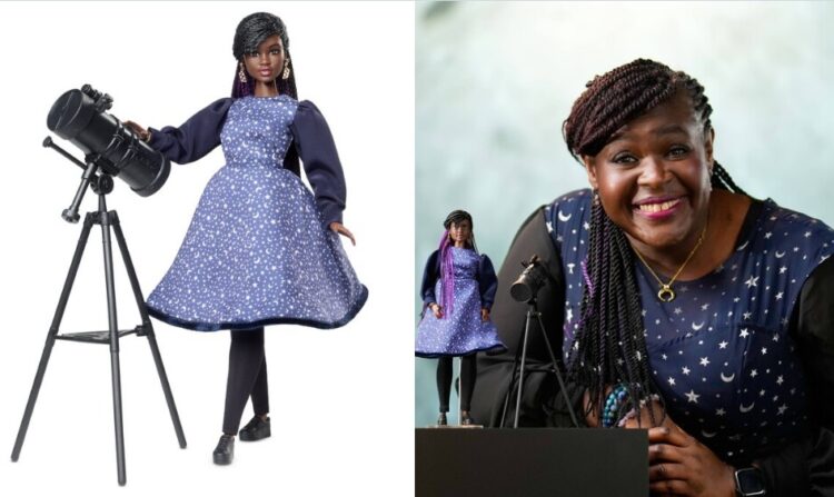 International Women's Day, Black, space, women, science, Mattel, Barbie, doll, Dr. Maggie Aderin-Pocock