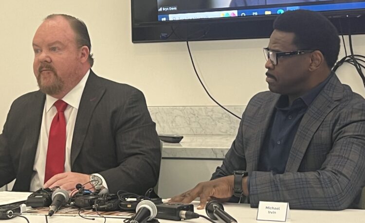 video, footage, Judge Amos Mazzant, woman, employee, Marriott, hotel, Levi McCathern, Michael Irvin, Jane Doe