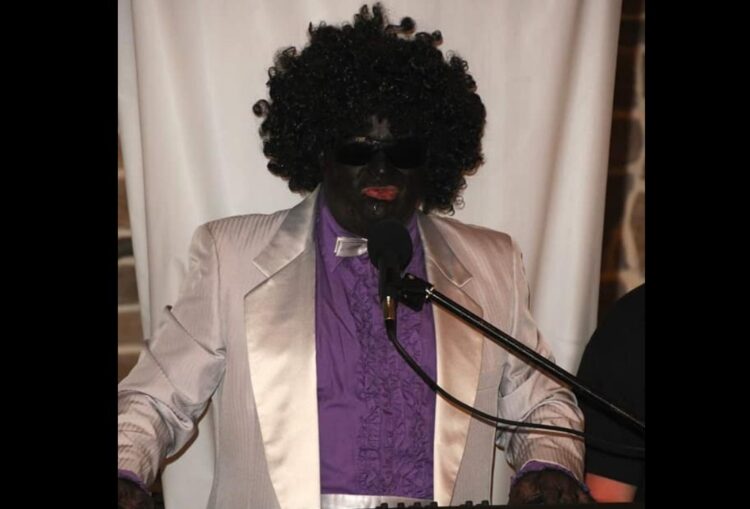Ray Charles, blackface, racist, Matoaka Baptist Church, church, Oklahoma, pastor, Sherman Jaquess