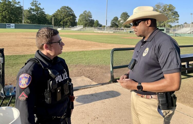 Spring Lake Park, suspects, Texas A&M - Texarkana, George Dobson Field, college baseball game, college baseball, stray bullet, game, Texarkana, baseball, 18-year-old, Texas A&M, Texarkana Texas Police Department, TTPD, Kamauri Butler, Demarco Banks