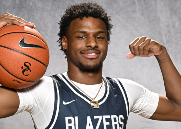 Bronny, LeBron, committed, USC