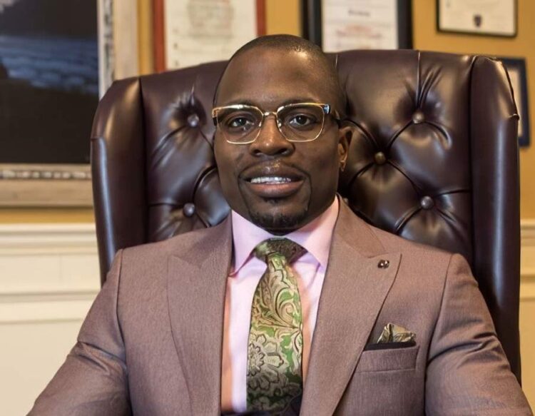 Mayor Eric Adams Church Bishop Lamor M. Whitehead New York City Brooklyn