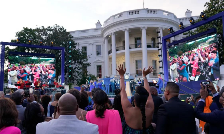 President, Biden, White, House, celebrity, performance, Juneteenth, concert