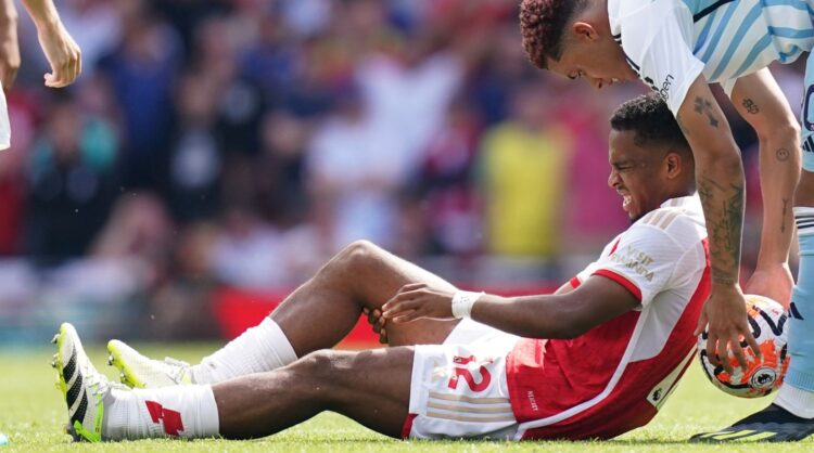 Nottingham, game, injury, surgery, defender, knee, football club, Arsenals, Jurrien Timber